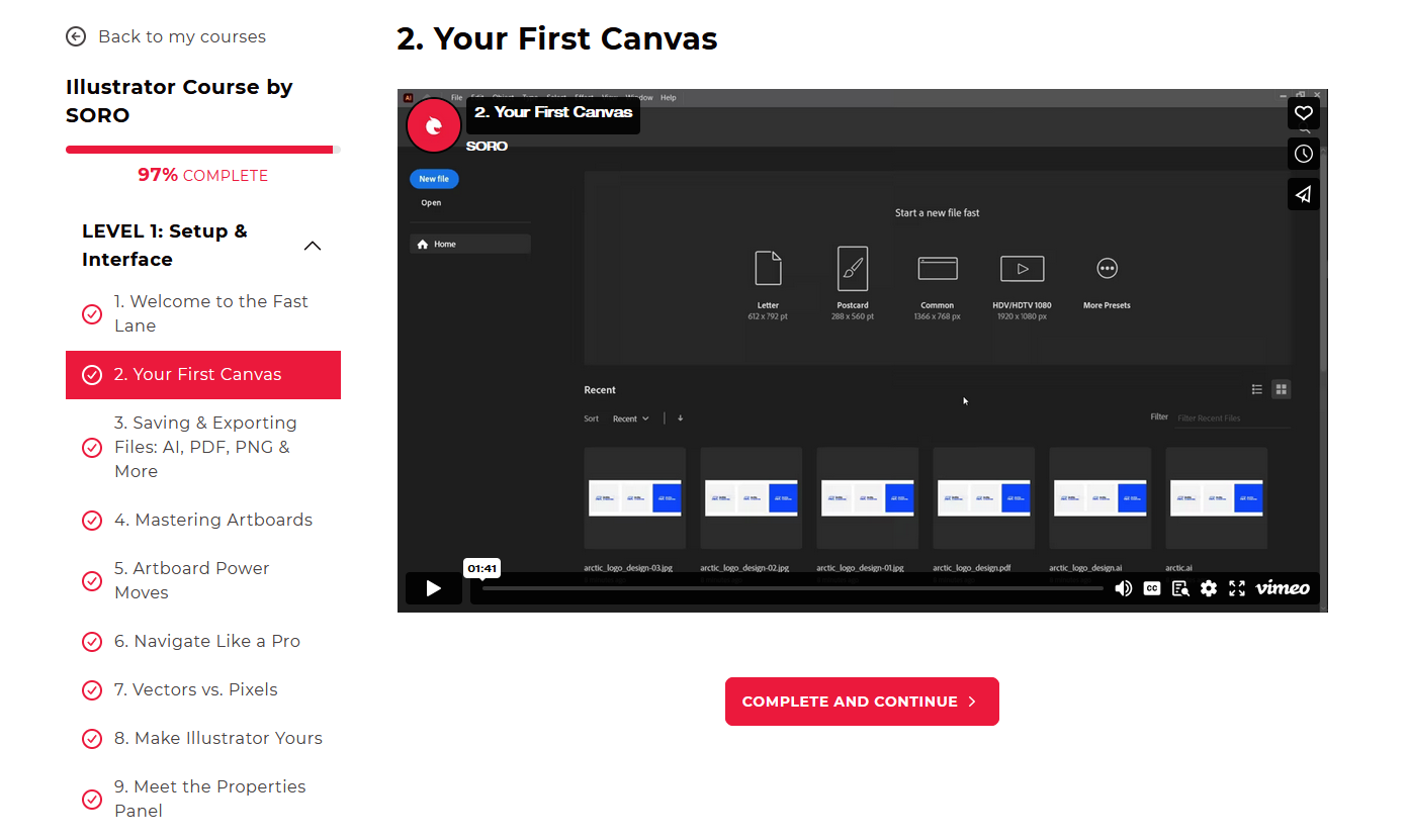 Master Adobe Illustrator: 5 Levels, 5 Hours