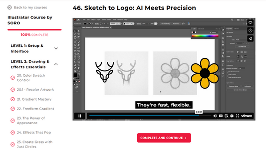 Master Adobe Illustrator: 5 Levels, 5 Hours